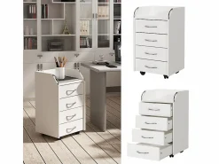 Vicco Cajonera con ruedas 36x40x65 gwendolyn