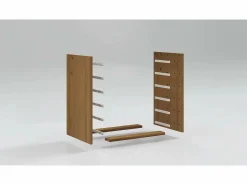 Online Cajonera con ruedas MOSS madera maciza pino marrón miel Cajonera De Escritorio