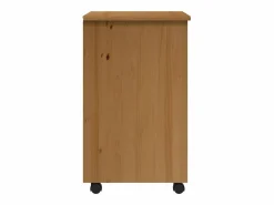 Online Cajonera con ruedas MOSS madera maciza pino marrón miel Cajonera De Escritorio