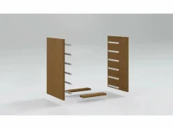 Sale vidaxl Cajonera con ruedas MOSS madera maciza de pino Gris