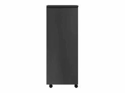 vidaxl Cajonera con ruedas MOSS madera maciza de pino Gris