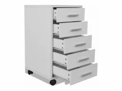 Cajonera de oficina con ruedas 5 cajones ES621694