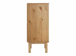 vidaxl Cajonera OTTA madera maciza de pino 76,5x39,5x90 cm
