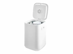 Calentador de Toallas 20 L SucceBuy, Cubo Secatoallas para Baño, con Pantalla LED, Regulación de Temperatura, Temporizador y Bloqueo de Seguridad