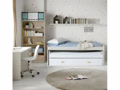 Hot Cama + cajones aglomerado con somieres 90x190cm Cama Nido