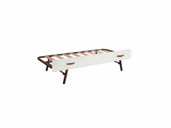 Online Cama + elevable aglomerado con somier y colchones 105/105 cm Blanco