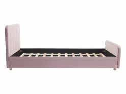 Vente-unique Cama 90 x 190 cm en terciopelo con costuras - ROGADI