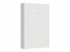 Outlet ITAMOBY Cama abatible 120 vertical Kentaro Fresno Blanco