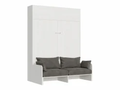 Discount Cama abatible 160 vertical Kentaro Sofà con módulo a pared superior Fresno - ALESSIA 20 Cama Abatible