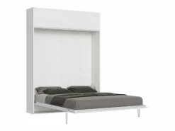 Best Cama abatible 160 vertical Kentaro con módulo a pared superior Fresno Cama Abatible
