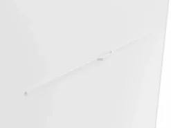 Vente-unique Cama abatible 120 x 200 cm apertura vertical manual con leds - RAPILI Blanco