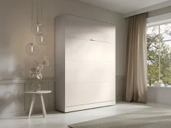 New Cama abatible 140 x 200 cm apertura vertical manual con leds - RAPILI Cama Abatible