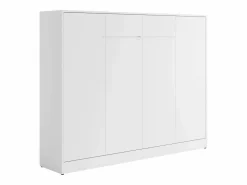 Discount Cama abatible 140 x 200 cm apertura horizontal manual leds + colchón - RAPILI Cama Abatible