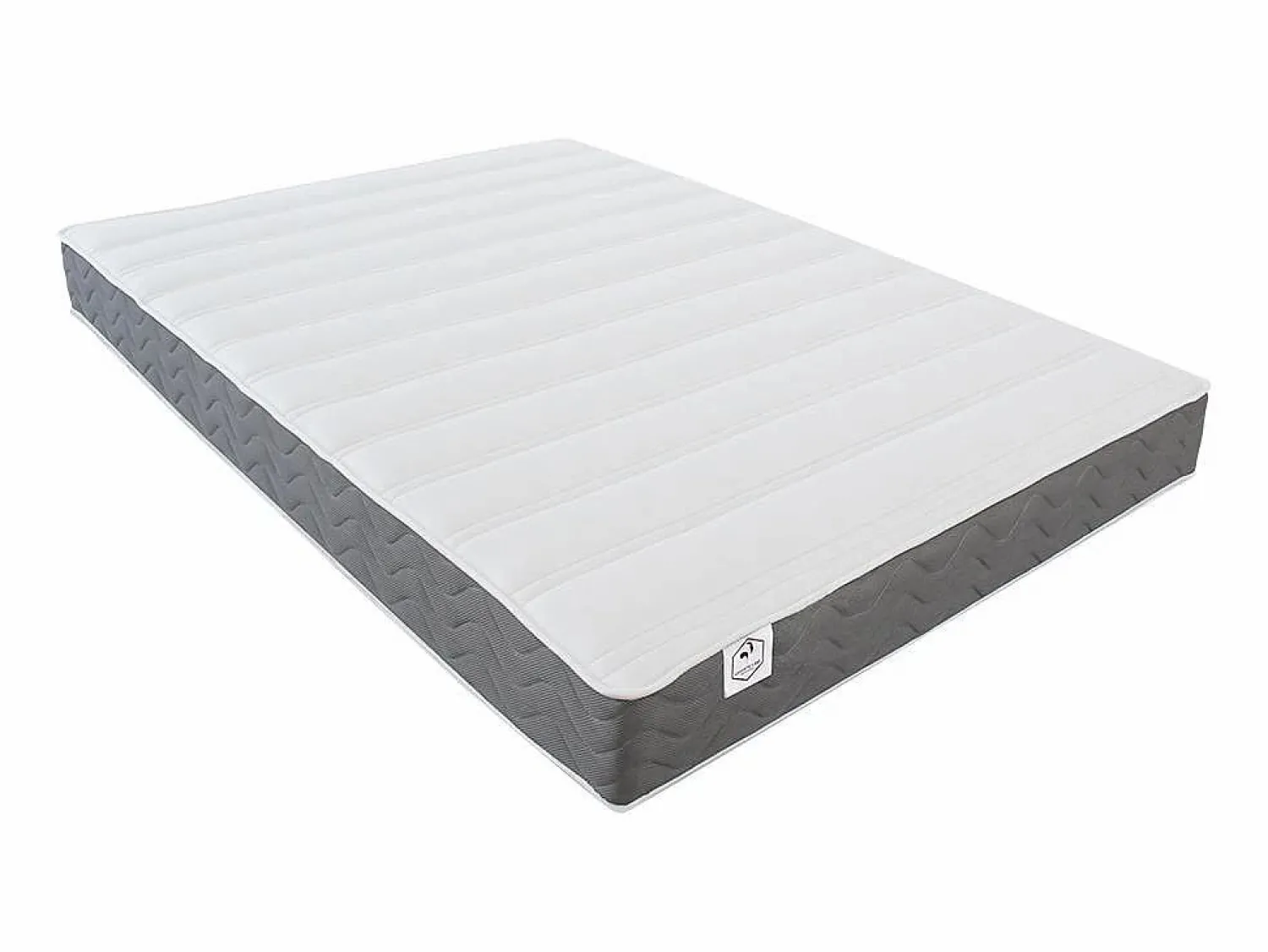 Discount Cama abatible de 140 x 200 cm apertura vertical leds blanco y natural + colchón - RAPILI Cama Abatible|Cama Con Almacenaje