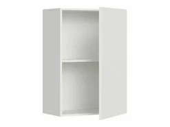 Les Tendances Cama abatible horizontal Bounto blanca 85x185 cm con almacenaje y librería composición D-