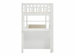 Vente-unique Cama alta 90 X 190 cm con sofá convertible - Pino y MDF - - ORPELIA