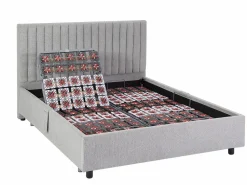 Outlet Cama articulada eléctrica somier colchón de muelles 5 zonas 2 x 70 x 190 cm ANTALISA Cama Articulada