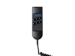 Ysmée Cama articulada eléctrica somier colchón látex 3 zonas 2 x 70 x 190 cm tela JOFAR