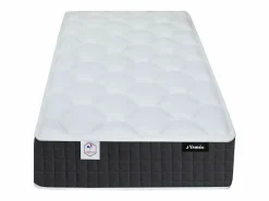 Discount Cama articulada eléctrica somier colchón látex 3 zonas 2 x 80 x 200 cm tela beige JOFAR Cama Articulada