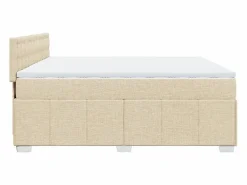 Sale Cama box spring con colchón tela color 200x200 cm Base De Cama De Láminas