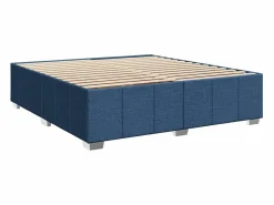 Discount Cama box spring con colchón tela 200x200 cm Base De Cama De Láminas