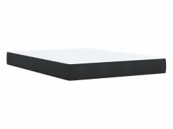 Clearance Cama box spring con colchón terciopelo 140x190 cm Base De Cama De Láminas|Somier - 140X190Cm