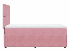 Cama box spring con colchón terciopelo 80x200 cm Base De Cama De Láminas
