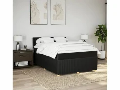 Clearance Cama box spring con colchón tela 160x200 cm Somier - 160X200Cm