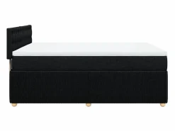 Clearance Cama box spring con colchón tela 160x200 cm Somier - 160X200Cm