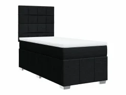 Sale Cama box spring con colchón tela 90x190 cm Somier - 90X190Cm