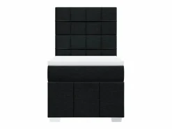 Sale Cama box spring con colchón tela 90x190 cm Somier - 90X190Cm