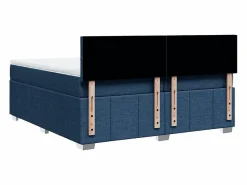 Discount Cama box spring con colchón tela 200x200 cm Base De Cama De Láminas