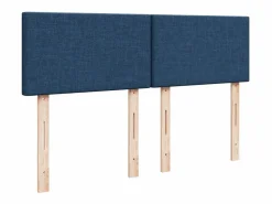 Clicnbuy Cama box spring con colchón tela 160x200 cm