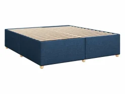 Clearance Cama box spring con colchón tela 180x200 cm Somier - 180X200Cm