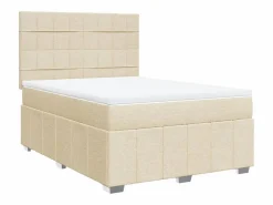 Outlet Cama box spring con colchón tela color 160x200 cm Somier - 160X200Cm