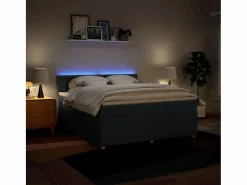 Cama box spring con colchón tela 180x200 cm Somier - 180X200Cm