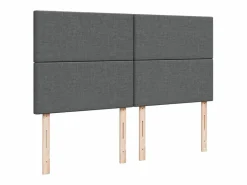 New Cama box spring con colchón tela oscuro 180x200 cm Somier - 180X200Cm