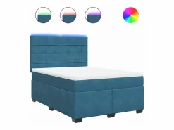 Hot Cama box spring con colchón terciopelo 160x200 cm Base De Cama De Láminas|Somier - 160X200Cm