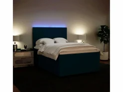 Hot Cama box spring con colchón terciopelo 160x200 cm Base De Cama De Láminas|Somier - 160X200Cm