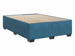 Hot Cama box spring con colchón terciopelo 160x200 cm Base De Cama De Láminas|Somier - 160X200Cm