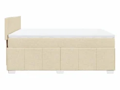 Cama box spring con colchón tela color 160x200 cm Somier - 160X200Cm