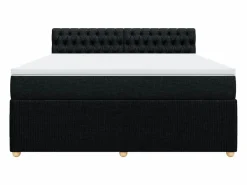 Cama box spring con colchón tela 180x200 cm Base De Cama De Láminas|Somier - 180X200Cm