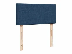 Clicnbuy Cama box spring con colchón tela 90x190 cm
