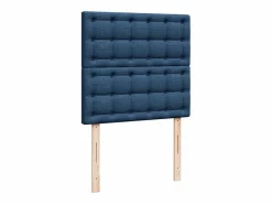 Clicnbuy Cama box spring con colchón tela 90x190 cm