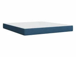 Clicnbuy Cama box spring con colchón tela 180x200 cm