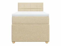 Best Cama box spring con colchón tela color 80x200 cm Base De Cama De Láminas