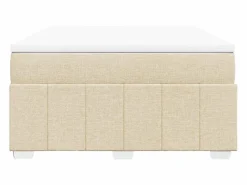 Clearance Cama box spring con colchón tela color 160x200 cm Somier - 160X200Cm