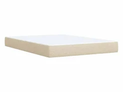 Clearance Cama box spring con colchón tela color 160x200 cm Somier - 160X200Cm