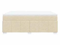 Clearance Cama box spring con colchón tela color 160x200 cm Somier - 160X200Cm