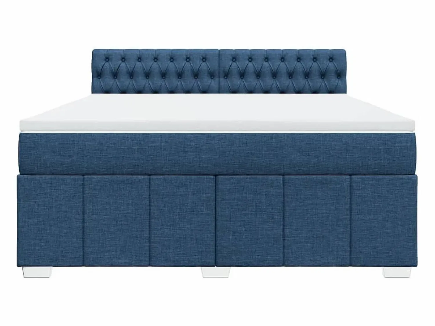 Sale Cama box spring con colchón tela 180x200 cm Base De Cama De Láminas|Somier - 180X200Cm